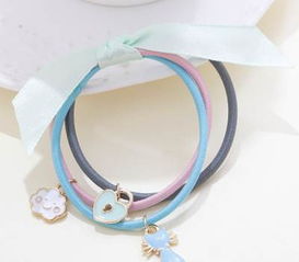 韓版可愛頭繩 廠家直銷，甜美時(shí)尚發(fā)飾的不二之選